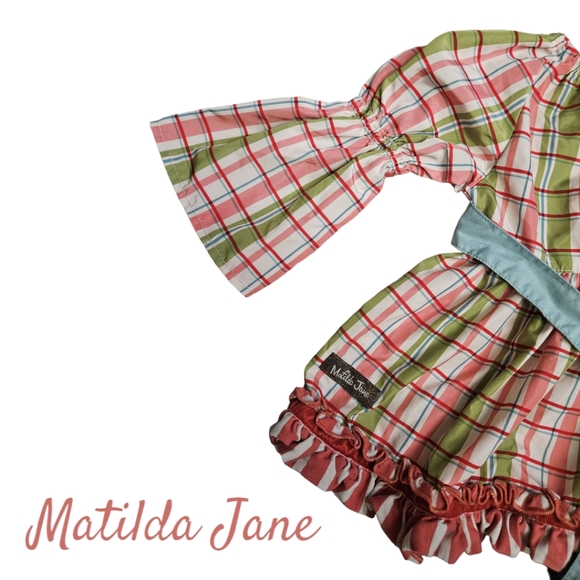 Matilda Jane Tied with a Bow Peasant Top - Picture 2 of 4
